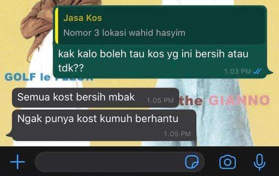 Deretan balasan kocak saat cari kosan yang bikin senyum.