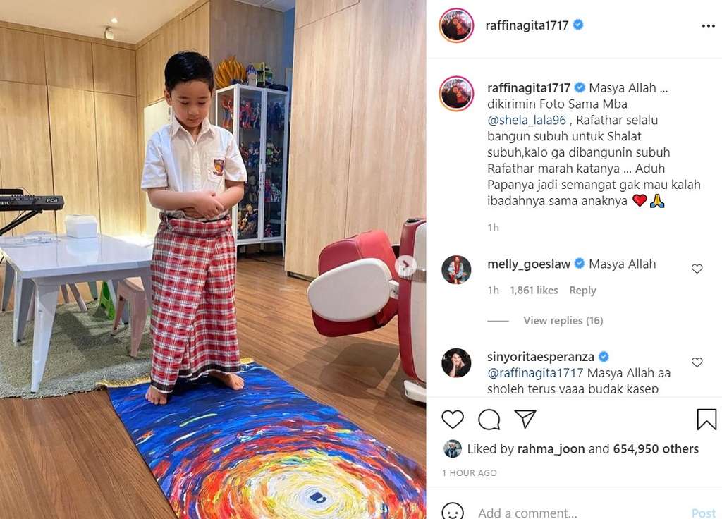 Rafathar putra Raffi dan Nagita Slavina