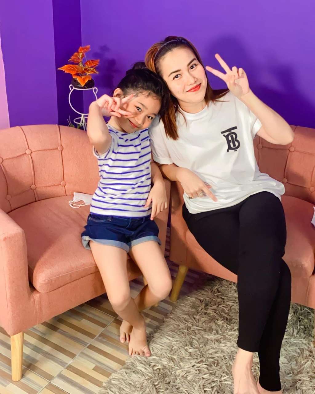 Ayu Ting Ting dan Putrinya Bilqis