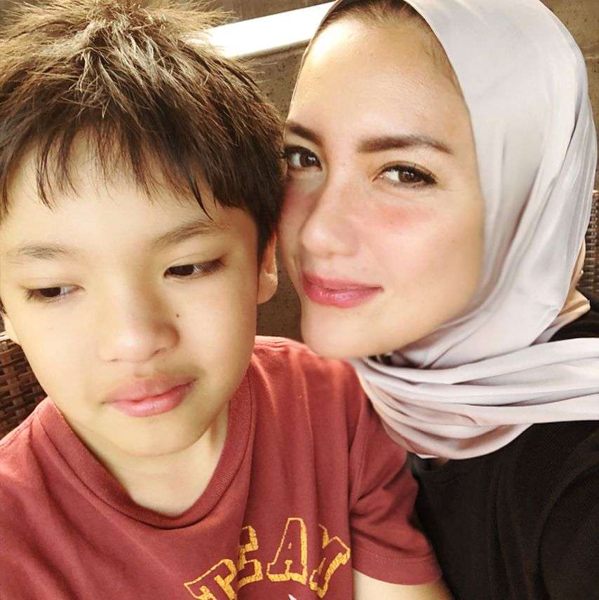 Tia Ivanka dan putranya
