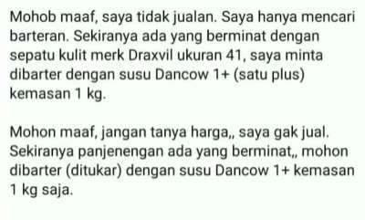 Unggahan Facebook
