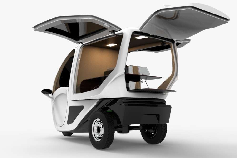 Kendaraan roda tiga listrik PowerAce