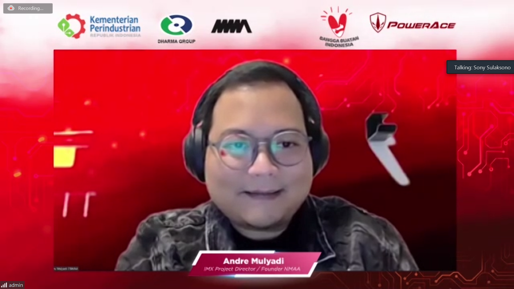 IMX Project Director, Andre Mulyadi