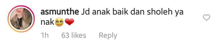 Salah Satu Komentar Warganet