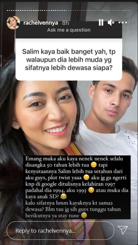 Rachel Vennya ungkap sosok Salim