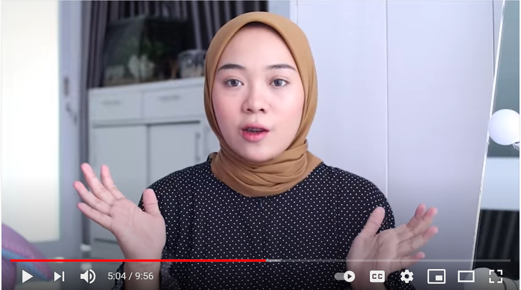 Tutorial hijab watersplash
