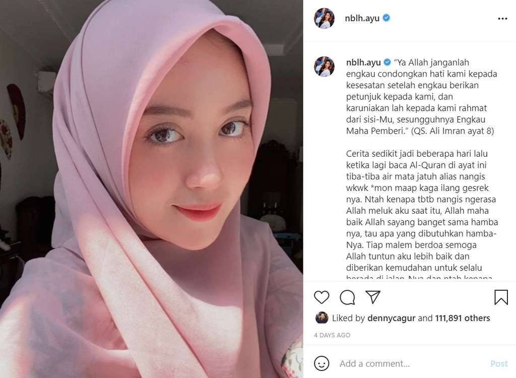 Nabilah eks JKT48