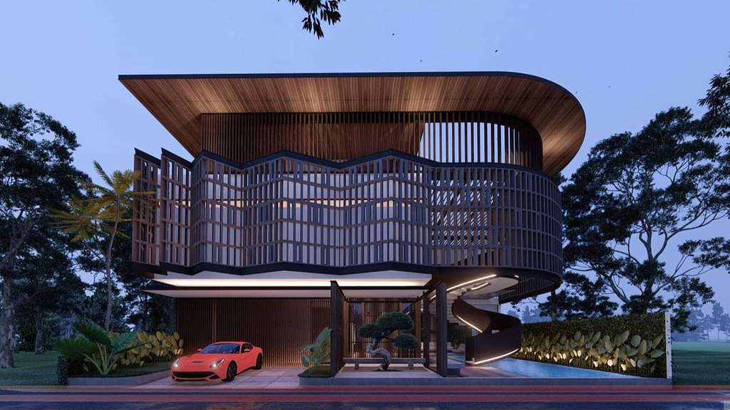 Penampakan rumah Ayu Ting Ting