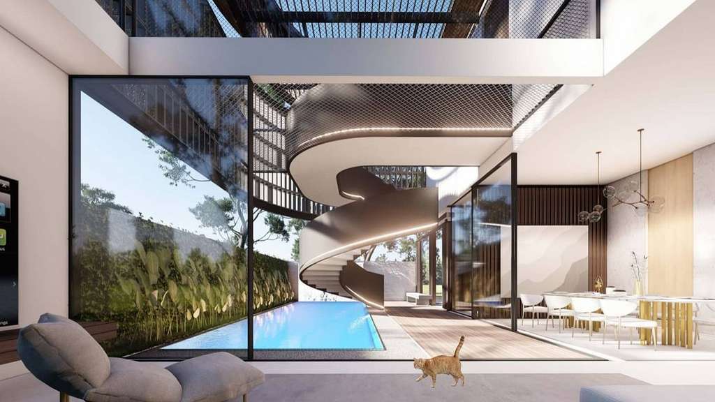 Penampakan rumah Ayu Ting Ting