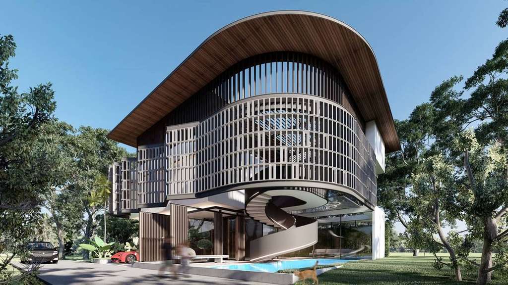 Penampakan rumah Ayu Ting Ting
