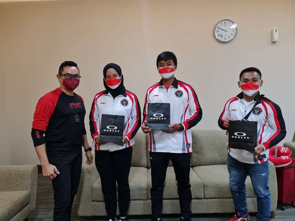 Oakley sebagai official sponsor kacamata untuk atlet Indonesia di ajang Olimpiade Tokyo 2020