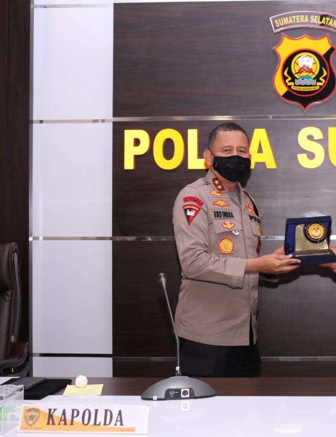 Kapolda Sumsel Eko Indra Heri