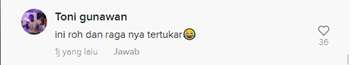Salah Satu Komentar Warganet