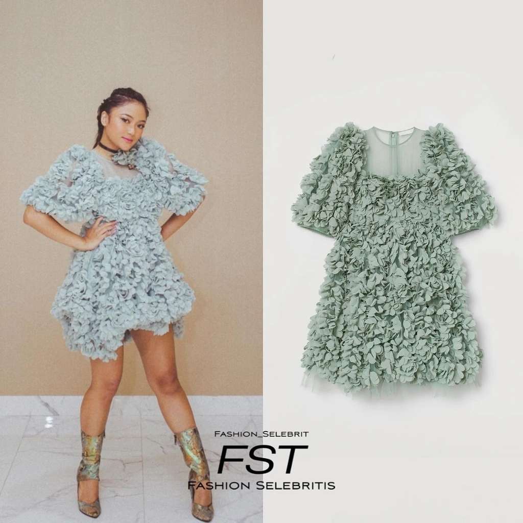 Dress Bunga Marion Jola