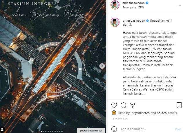 Penampakan Stasiun Integrasi CSW (1)