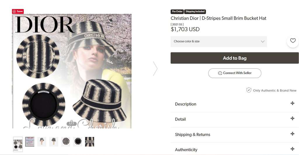 Topi Dior