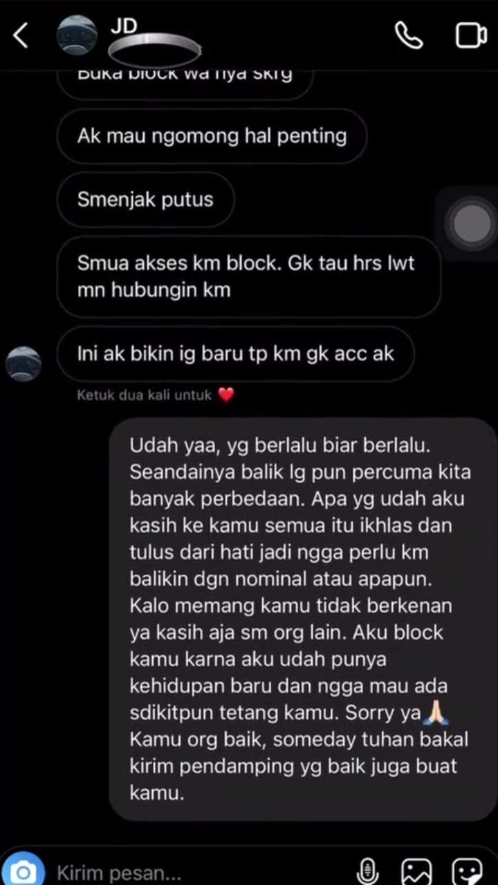 Yang Pernah Diberikan Tidak Perlu Dikembalikan Lagi