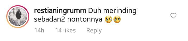Salah Satu Komentar Warganet