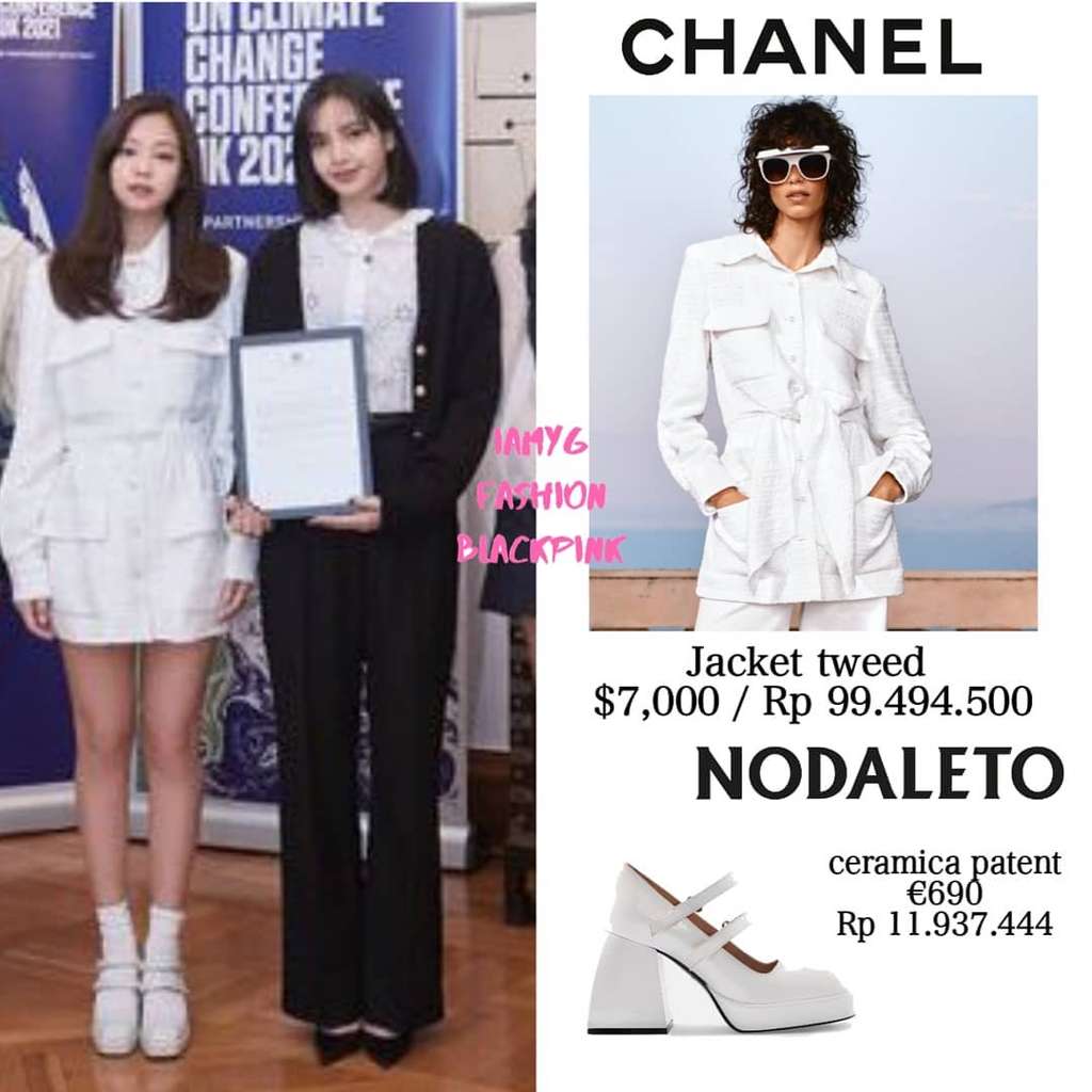 Outfit Chanel Jennie Blackpink