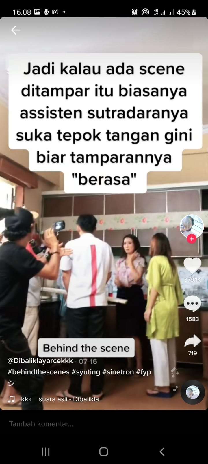 Suara adegan tamparan