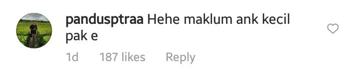 Komentar Seorang Warganet