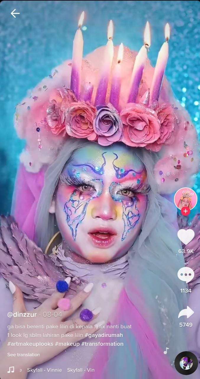 Transformasi Makeup Unik