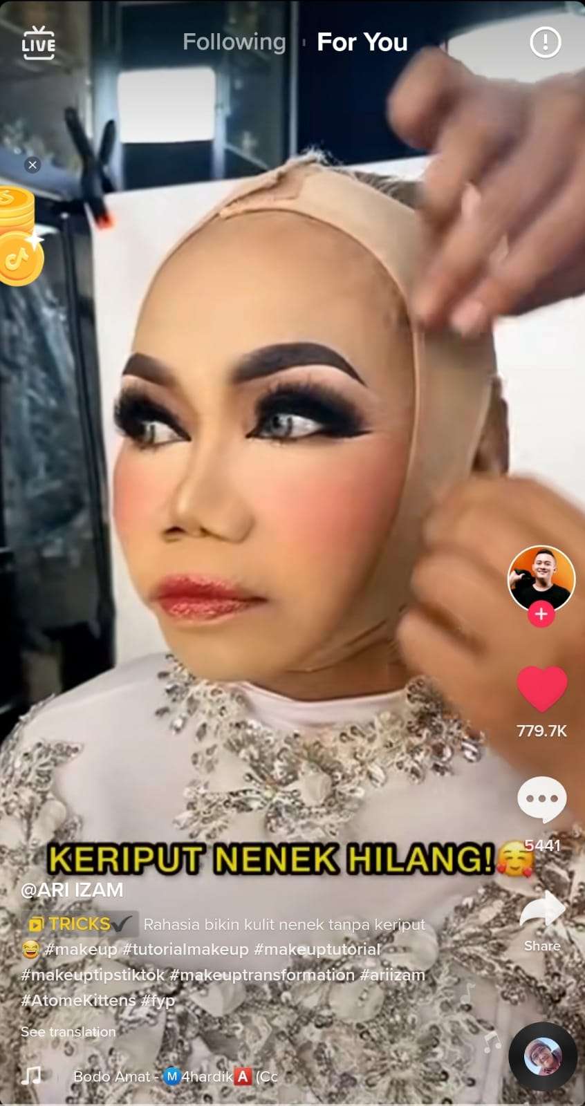 Memakai Dalaman Hijab