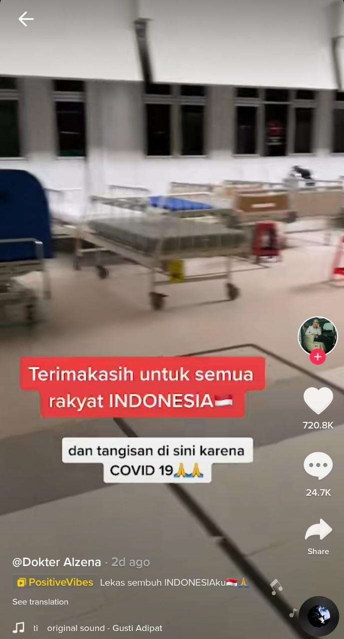 Kondisi Rumah Sakit Kosong
