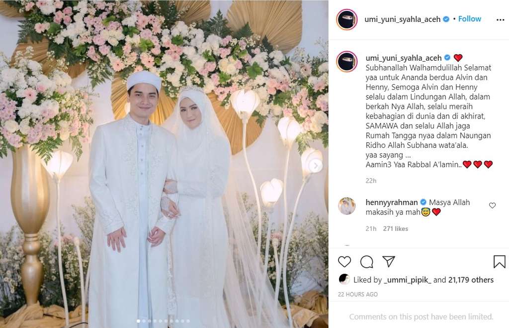 Ungahan Umi Yuni ibu Alvin Faiz