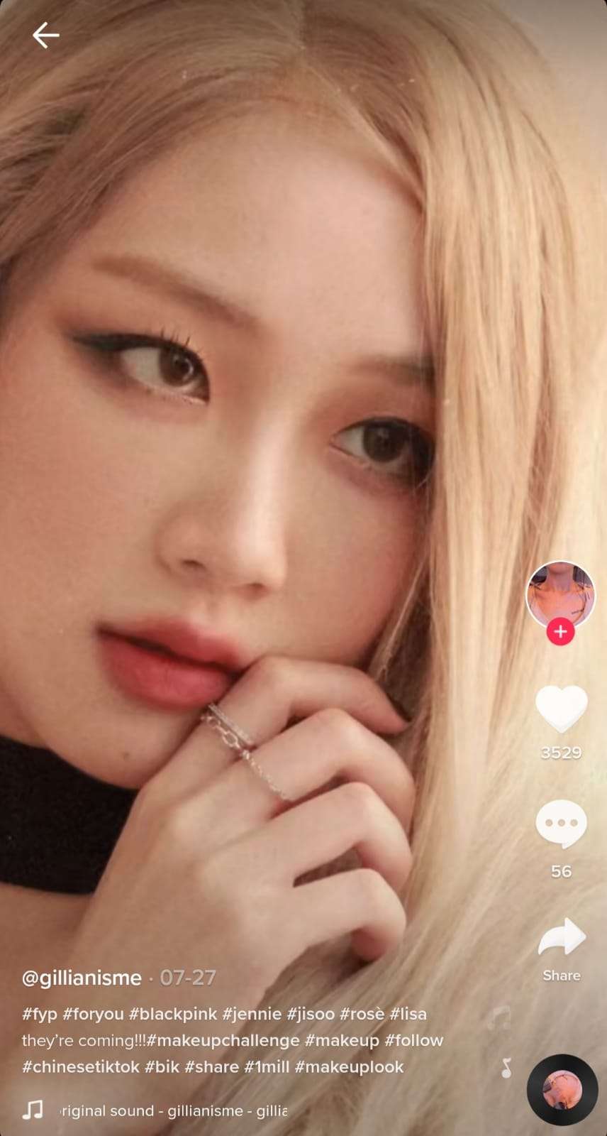 Beauty Content Creator Tiru Gaya Semua Member Blackpink