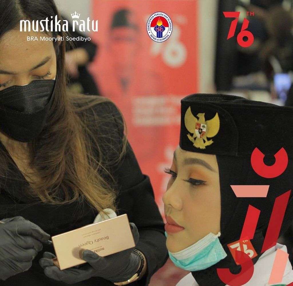 Merias tim Paskibraka Nasional