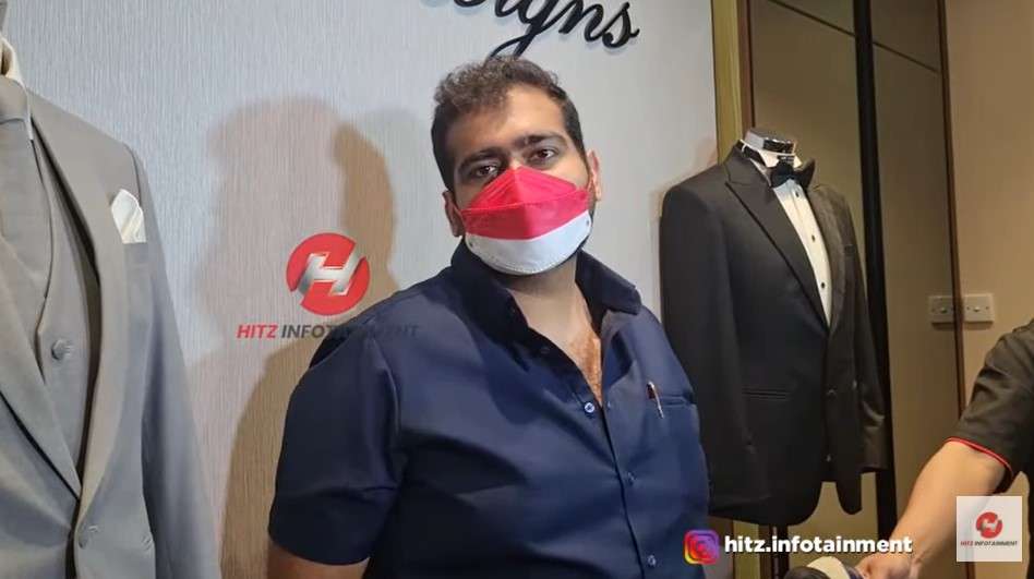 Rakesh Desainer setelan jas Rizky Billar Rakesh Desainer setelan jas Rizky Billar