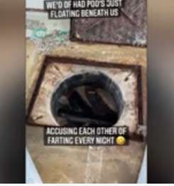 Lubang Rahasia di Bawah Lantai Kamar Tidur