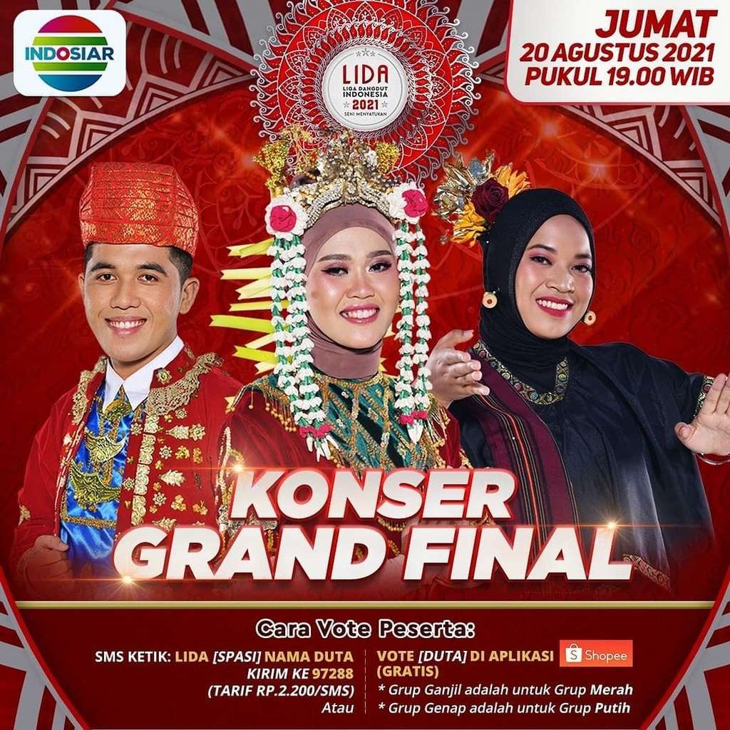Grand Final LIDA 2021, Begini Cara Vote Duta Favorit Lewat Aplikasi Shopee