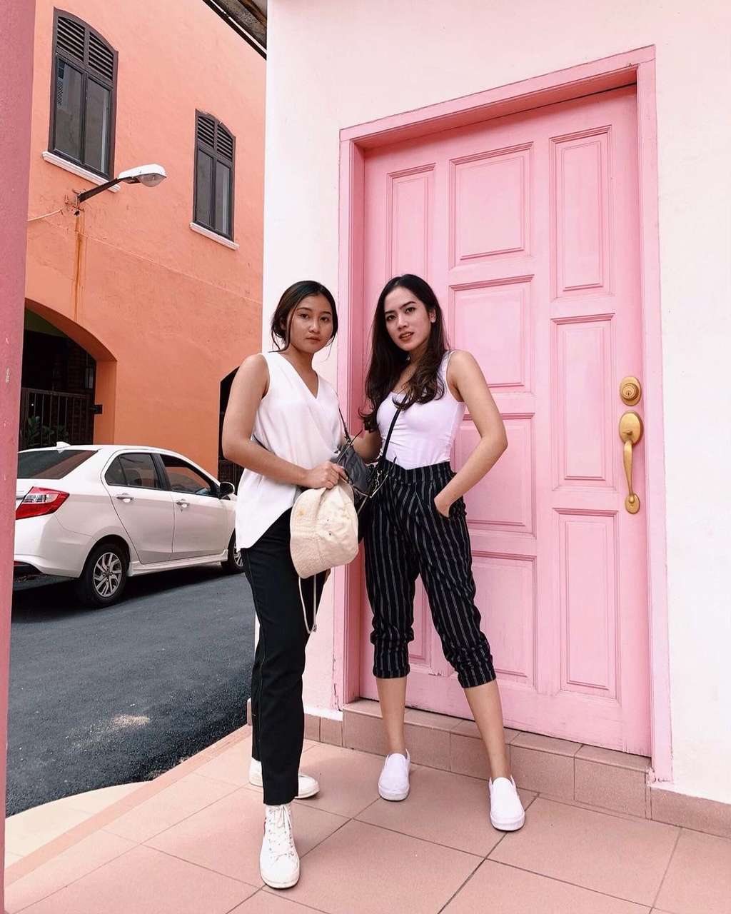 liburan ala Geizia Tania putri Elma Theana