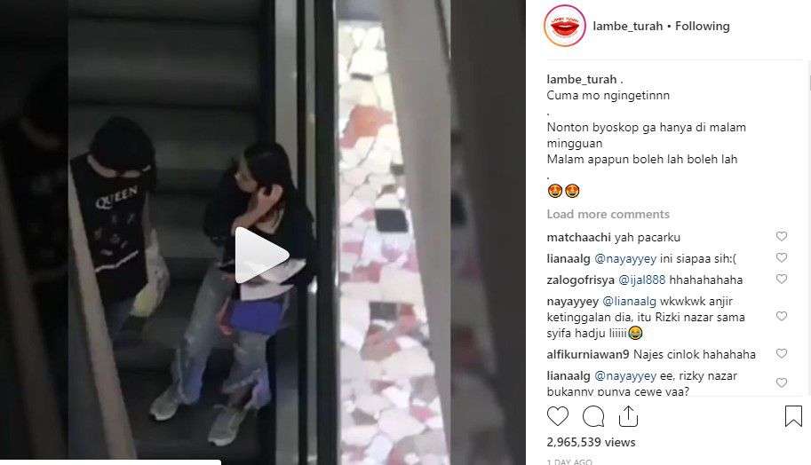 Syifa Hadju dan Rizky Nazar