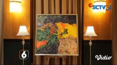 Lukisan Iwan Fals dibeli Sandiaga Uno.