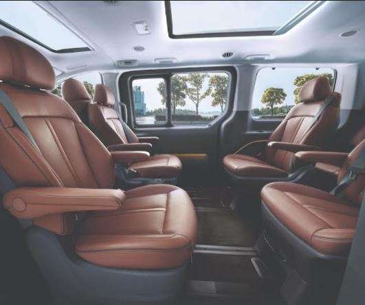 Interior Hyundai Staria.