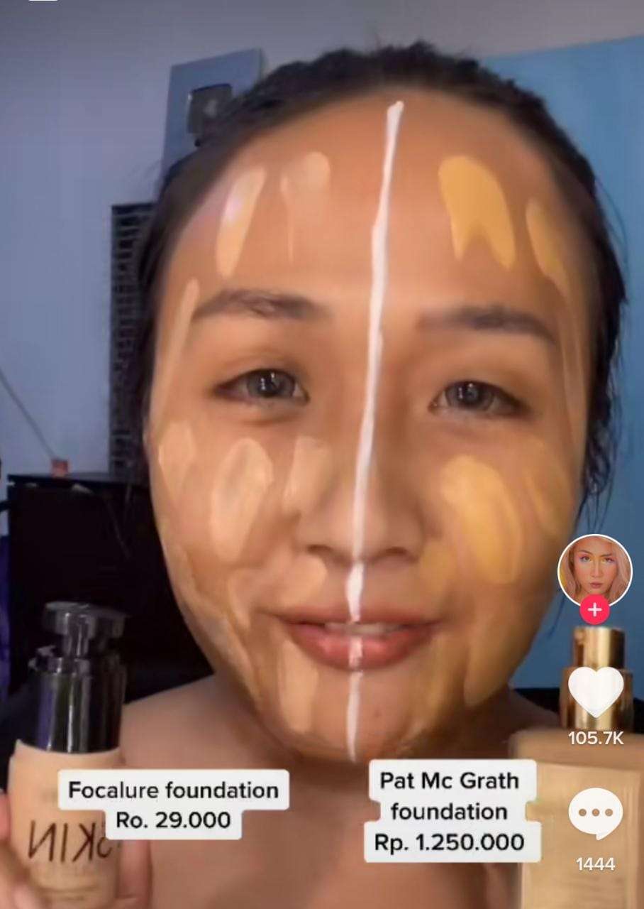 Perbandingan Makeup Mahal Versus Murah