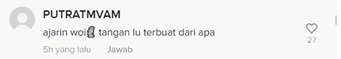 Salah Satu Komentar Warganet