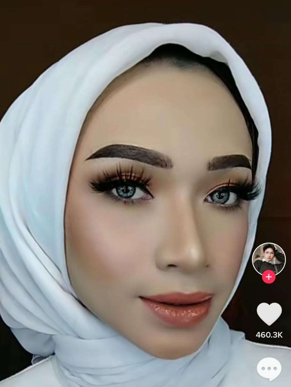 TikTokers Meniru Makeup Lesti Kejora Saat Akad Nikah