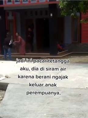 Disiram saat Ajak Pergi