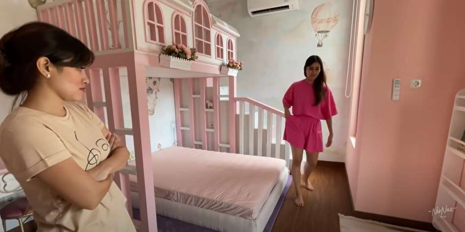 Kamar anak perempuan Syahnaz dan Jeje