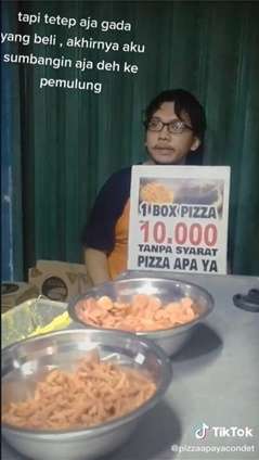 Disumbangkan ke Pemulung