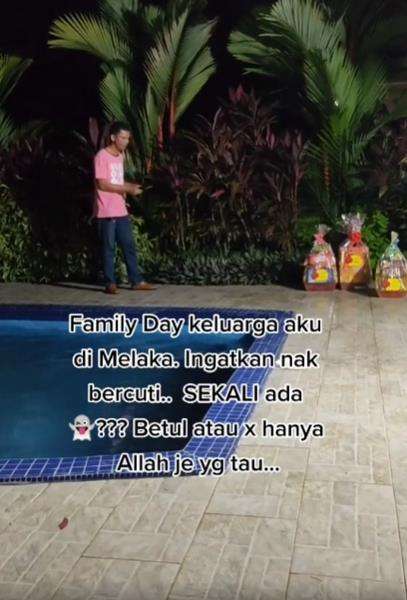 Acara keluarga di villa berubah seram.