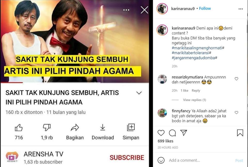 Unggahan Karina Ranau Unggahan Karina Ranau