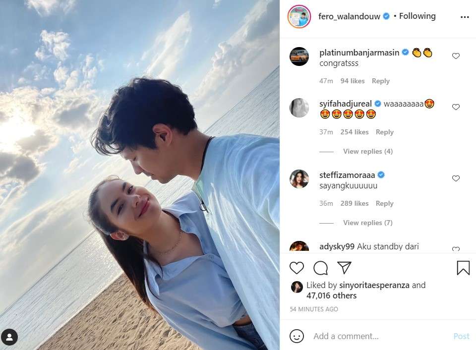 Fero Walandouw dan Steffi Zamora