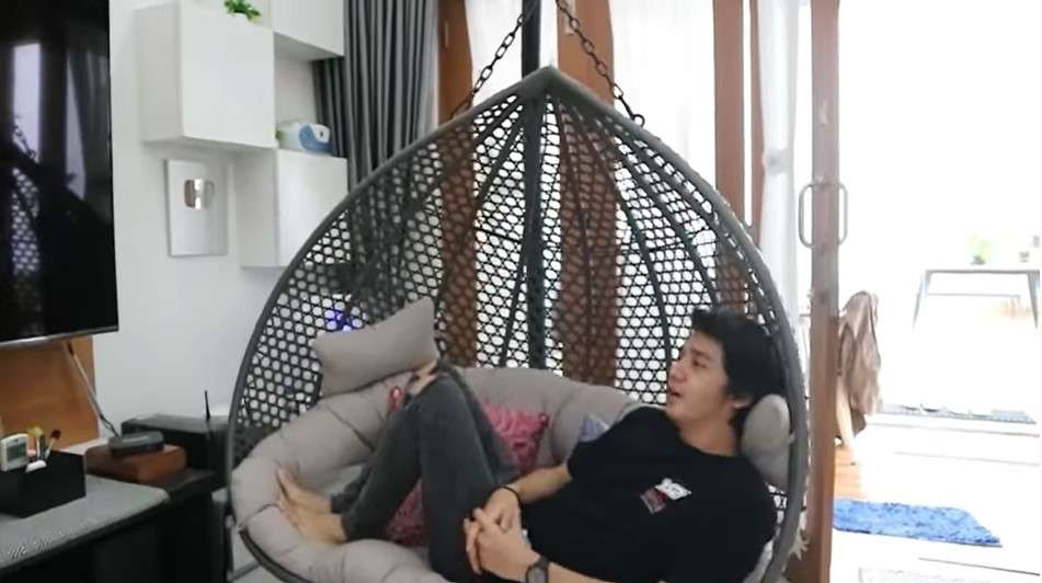 Ruang santai keluarga rumah Arbani