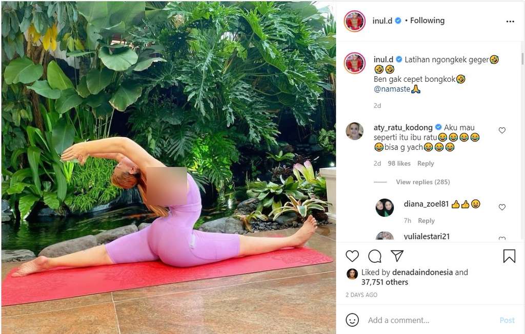 Unggahan Inul Daratista Unggahan Inul Daratista