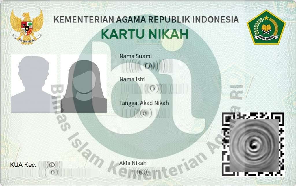 Kartu Nikah Digital Resmi Kemenag